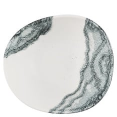 Churchill Inked Tide Black Opal Organic Bowl 20cm/7.9" 340ml/12oz (Pack of 12)