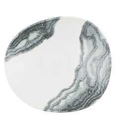 Churchill Inked Tide Black Opal Organic Bowl 25cm (Pack of 12)