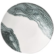 Churchill Inked Tide Black Natural Coupe Bowl 25cm/9.8" (Pack of 6)