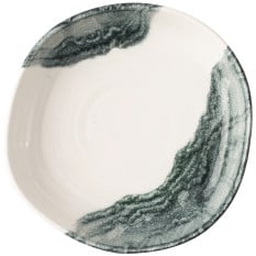 Churchill Tide Black Organic Walled Bowl 20cm/7.8" (Pack of 6)