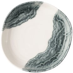Churchill Tide Black Organic Walled Bowl 23cm/9" (Pack of 6)