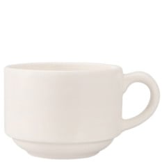 Pioli Stackable Tea Coffee Cup 180ml/6.3oz (Pack of 6)