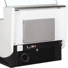 Tefcold Curved Glass Serve Over Counter Display Fridge 1980mm
