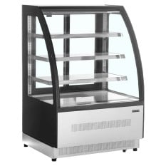 Tefcold Curved Glass Patisserie Counter Display Fridge 905mm