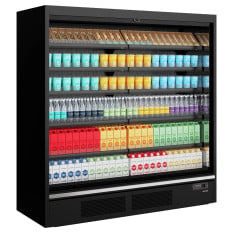 Tefcold Multideck Display Fridge Black 1995mm
