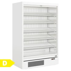 Tefcold Multideck Display Fridge White 1330mm