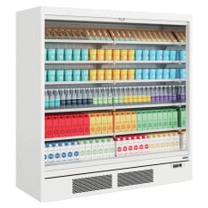Tefcold Multideck Display Fridge White 1995mm