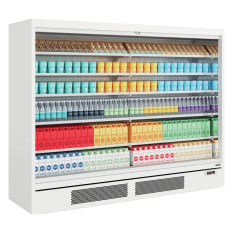 Tefcold Multideck Display Fridge White 2580mm