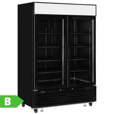Tefcold Upright Double Door Display Fridge 1108 Litre