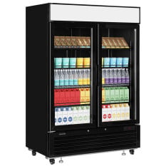 Tefcold Upright Double Door Display Fridge 1108 Litre