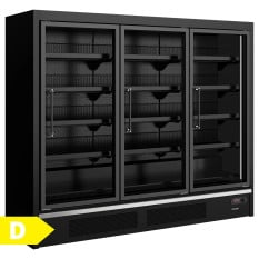 Tefcold Multideck Display Freezer Black 2468 Litre
