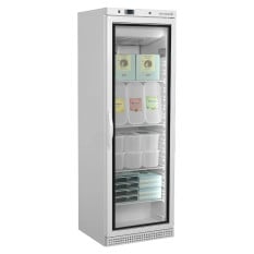 Tefcold Upright Display Freezer White 400 Litre