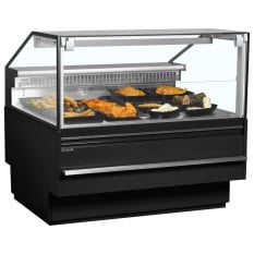 Tefcold Flat Glass Serve Over Counter 1250 x 900mm