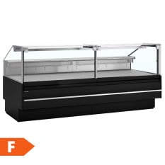 Tefcold Flat Glass Serve Over Counter 2500 x 900mm