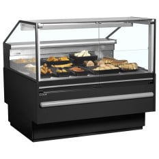 Tefcold Flat Glass Serve Over Counter 1250 x 825mm
