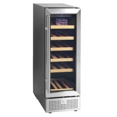 Tefcold Slimline Undercounter Wine Fridge 19 Bottles 80 Litre