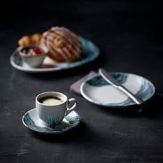 Churchill Tide Black Espresso Coffee Saucer 11.8cm/4.5" (Pack of 12)