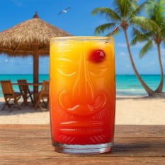 RCR Tiki Sardinia Tumblers 410ml/14oz (Pack of 8)