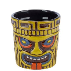 Ceramic Pele Tiki Cocktail Mug 430ml/15oz