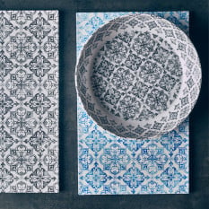GenWare Melamine Blue Talavera GN 1/1 Slab