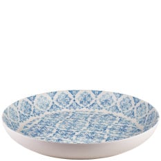 GenWare Melamine Blue Talavera Buffet Bowl 42 x 6cm