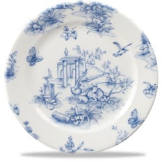 Vintage Prints Prague Toile Profile Plate 6.5"