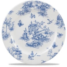Vintage Prints Toile Profile Plate 8"