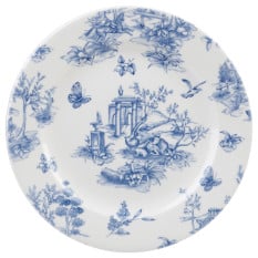 Vintage Prints Toile Profile Plate 8"