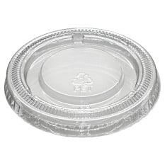 Microwave Portion Pot Lid Round PET for Portion Pot 2oz Clear (Pack of 125)
