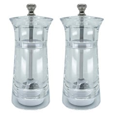 Ceramic Salt or Pepper Grinders 11cm/4.5" (Pack of 2)