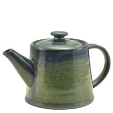 Terra Porcelain Aqua Green Teapot 50cl/17.6oz (Pack of 6)