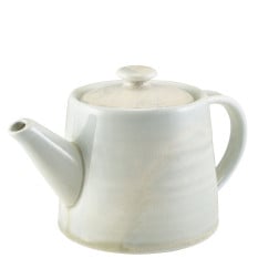 Terra Porcelain Pearl Teapot 500ml/17.6oz (Pack of 6)