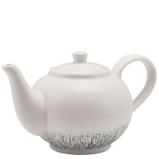 Sereno Porcelain Strato Teapot 450ml/15.75oz (Pack of 6)