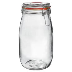 Glass Storage Jar 1.5 Litre (Pack of 6)