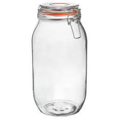 Glass Storage Jar 2 Litre (Pack of 6)