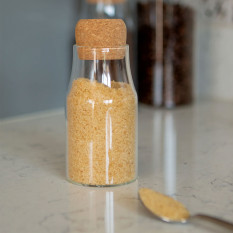 Bottle with Cork Lid 180ml (Pack of 6)