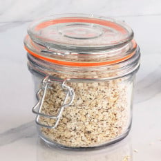 Glass Storage Jar 350ml (Pack of 6)