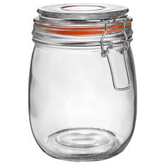 Glass Storage Jar 750ml (Pack of 6)