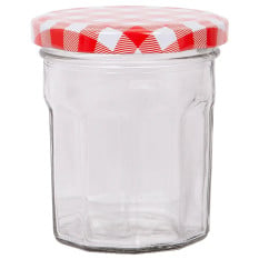 Glass Jam Jar with Lid 150ml (Pack of 24)