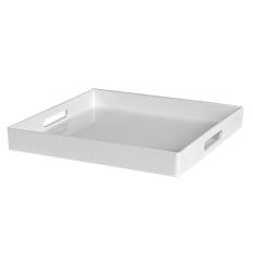 Serving Tray Square White 33cm (Pack of 6)