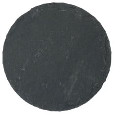 Natural Slate Drinks Coaster Round (Pack of 12)