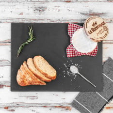 Rectangular Natural Slate Placemat and Platter (Pack of 12)