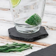 Natural Slate Drinks Coaster Hexagon (Pack of 12)
