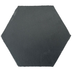 Natural Slate Placemat Hexagon (Pack of 6)