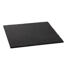 Slate Square Serving Tray 33cm (Pack of 12)