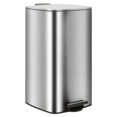 Kitchen Pedal Bin Square Stainless Steel 30 Litre