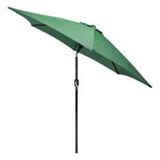 Tilting Garden Parasol Green 2.7M