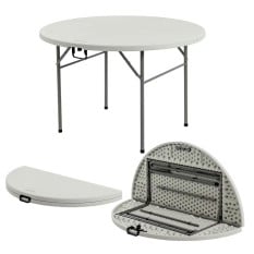 Trestle Folding Table Round 1200mm