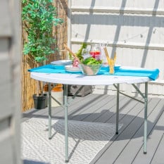 Trestle Folding Table Round 1200mm