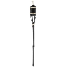 Bamboo Garden Fire Torch Black 60cm (Pack of 6)